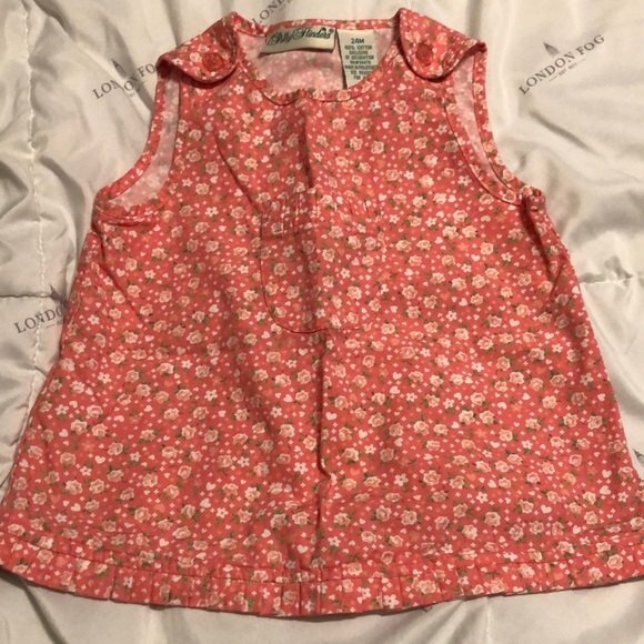Polly flinders floral top size 24m - Picture 1 of 4